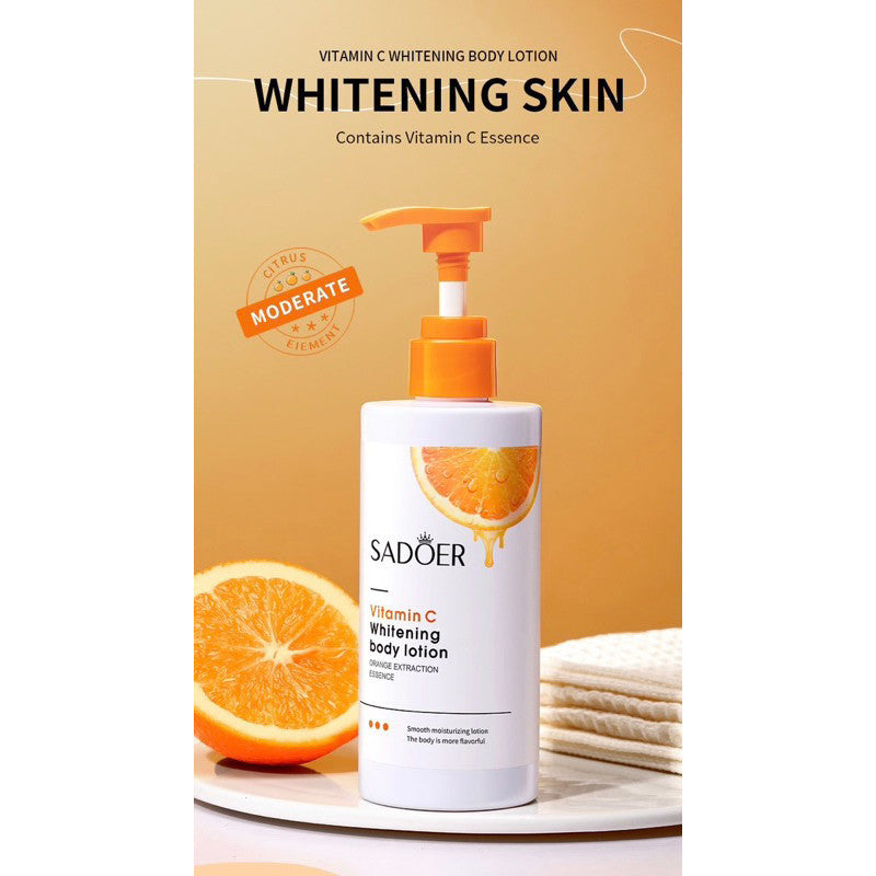 SADOER Coconut, Cream, Vitamin C Whitening Body Lotion